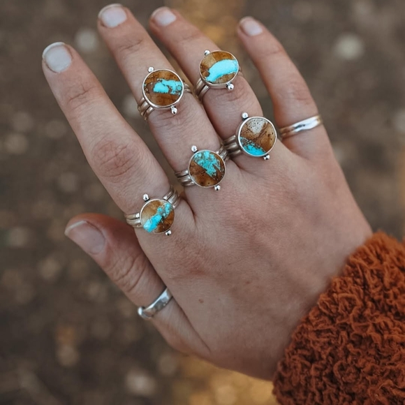 poppy collective co Jewelry - Royston Ribbon & Sterling Silver